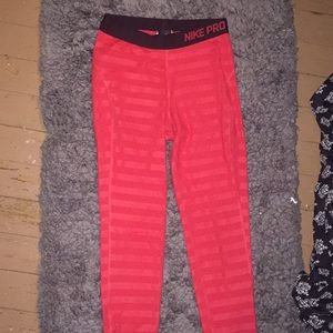 Nike Pro Dry Fit full length running leggings